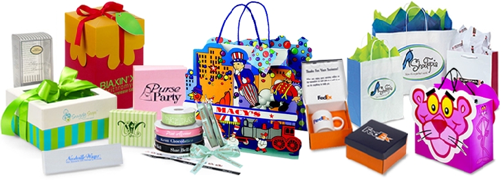 Custom Packaging - Gift Boxes, Bags & Ribbons